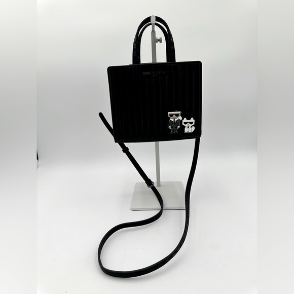 NWOT Karl Lagerfeld Mini Maybelle Satchel - Picture 1 of 7